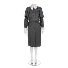 Load image into Gallery viewer, Vintage 1980s Gucci Wool Detachable Collar Dress