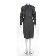Load image into Gallery viewer, Vintage 1980s Gucci Wool Detachable Collar Dress