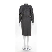 Load image into Gallery viewer, Vintage 1980s Gucci Wool Detachable Collar Dress