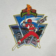 Load image into Gallery viewer, Vintage 1994 Saban Mighty Morphin Power Rangers Red Ranger Promo Tee
