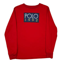 Load image into Gallery viewer, Polo Ralph Lauren 1992 Retro Long Sleeve Tee
