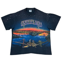 Load image into Gallery viewer, Vintage 1990 Grateful Dead San Francisco Golden Gate Bridge AOP Tee
