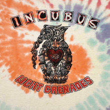 Load image into Gallery viewer, 2006 Incubus Light Grenades Tie Dye Band Tee
