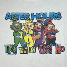 Load image into Gallery viewer, Vintage Teletubbies After Hours Parody Tee
