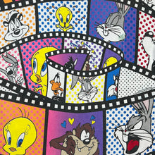 Load image into Gallery viewer, Vintage 1993 Looney Tunes Film Reel AOP Cartoon Tee
