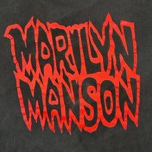 Load image into Gallery viewer, Vintage 1994 Marilyn Manson The Satanic Army Satan’s Bakesale Tee
