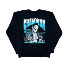 Load image into Gallery viewer, WWE Dwayne The Rock Johnson Peoples Champ Pullover Crewneck Sweatshirt
