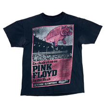 Load image into Gallery viewer, Vintage Pink Floyd In The Flesh Band Poster Le Stade Olympique Tee
