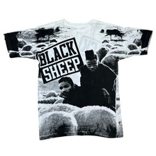 Load image into Gallery viewer, Vintage Black Sheep Wolf In Sheep’s Clothing AOP Rap Tee

