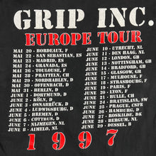 Load image into Gallery viewer, Vintage 1997 Grip Inc. Europe Tour Long Sleeve Band Tee
