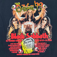 Load image into Gallery viewer, Vintage 1999 Ozzfest Black Sabbath Band Music Festival Tee
