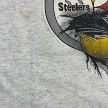 Load image into Gallery viewer, Vintage 1993 Pittsburgh Steelers Football Break Through Tee
