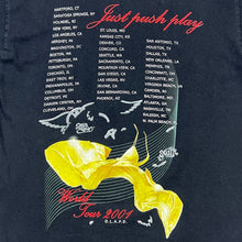Load image into Gallery viewer, Vintage 2001 Aerosmith Sorayama Just Push Play World Tour Tee
