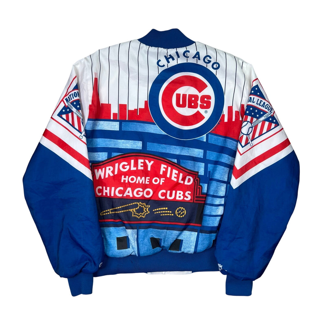 Vintage Chalk Line Chicago Cubs Wrigley Field Baseball Fanimation Jacket