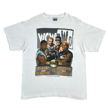 Load image into Gallery viewer, Vintage 1998 WCW NWO DDP Malone Hogan Rodman Wrestling Tee

