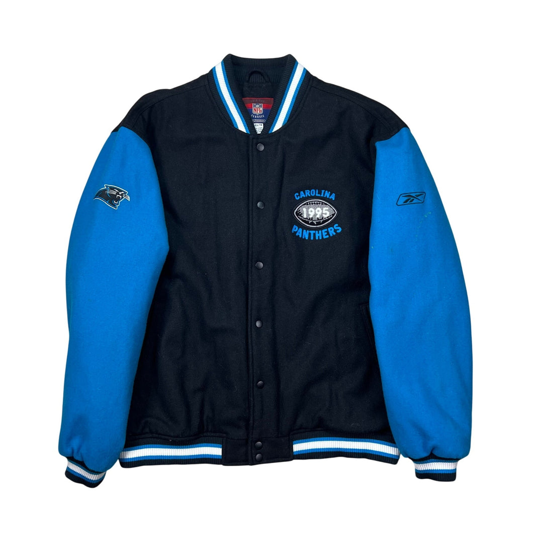 Reebok NFL Carolina Panthers Football Varsity Jacket