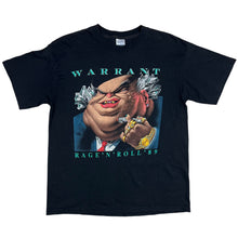 Load image into Gallery viewer, Vintage 1989 Warrant Rage N’ Roll Dirty Rotten Filthy Stinkin’ Rich Band Tee
