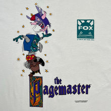 Load image into Gallery viewer, Vintage 1994 Fox Interactive The Pagemaster Movie Promo Tee
