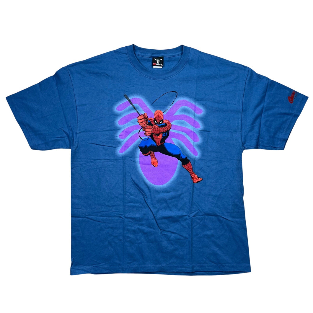 NWOT Vintage 2004 Graphitti Marvel Spider-Man Swinging Spider Tee