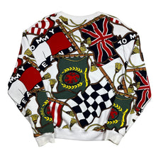 Load image into Gallery viewer, Tommy Hilfiger AOP Flags Retro Crewneck Sweatshirt
