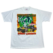 Load image into Gallery viewer, Vintage 1998 Small Soldiers Bobby Labonte NASCAR Movie Promo Tee
