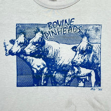 Load image into Gallery viewer, Vintage 1988 Bovine Pinheads Smoking Cows Punk Rock Tee
