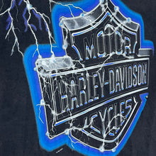 Load image into Gallery viewer, Vintage 2001 Harley Davidson Lightning Big Logo AOFP Tee
