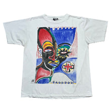 Load image into Gallery viewer, Vintage 1988 Robert Shepherd Art On You Visual Obstruction Art Tee
