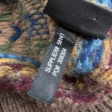 Load image into Gallery viewer, RRL Ralph Lauren Merino Wool Fair Isle Striped Cardigan Shawl Collar Sweater
