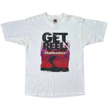 Load image into Gallery viewer, Vintage 1999 Budweiser Get Reel Fishing Beer Promo Tee
