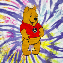 Load image into Gallery viewer, Vintage Winnie The Pooh Peace Hippie Tie Dye Tee
