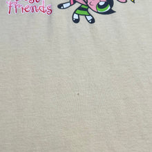 Load image into Gallery viewer, Vintage 2000 Cartoon Network Powerpuff Girls Best Friends TV Show Promo Tee
