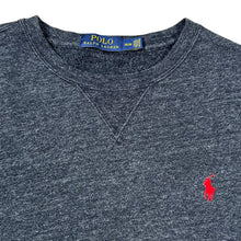 Load image into Gallery viewer, Polo Ralph Lauren Dark Gray Pullover Crewneck Sweatshirt
