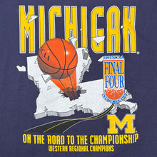 Load image into Gallery viewer, Vintage 1993 University Of Michigan NCAA Final Four Basketball Tee
