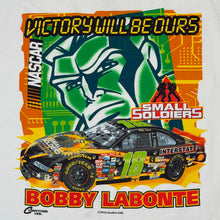 Load image into Gallery viewer, Vintage 1998 Small Soldiers Bobby Labonte NASCAR Movie Promo Tee
