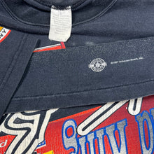 Load image into Gallery viewer, Vintage 1997 Kenny Bernstein Bud Thunder Dragster Racing Lightning AOP Tee
