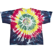 Load image into Gallery viewer, Vintage Simpsons Weed Parody Puff Man Smoke Tie Dye Tee

