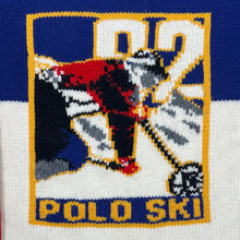 Load image into Gallery viewer, Polo Ralph Lauren Ski 92 Retro Pullover Knit Sweater
