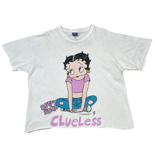 Load image into Gallery viewer, Vintage 1996 Betty Boop Clueless Movie Parody Cropped Tee
