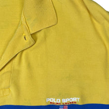 Load image into Gallery viewer, Vintage Polo Sport Ralph Lauren Striped Collared Polo Shirt

