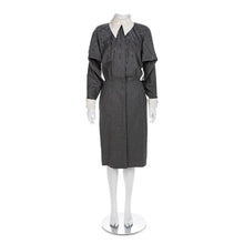 Load image into Gallery viewer, Vintage 1980s Gucci Wool Detachable Collar Dress
