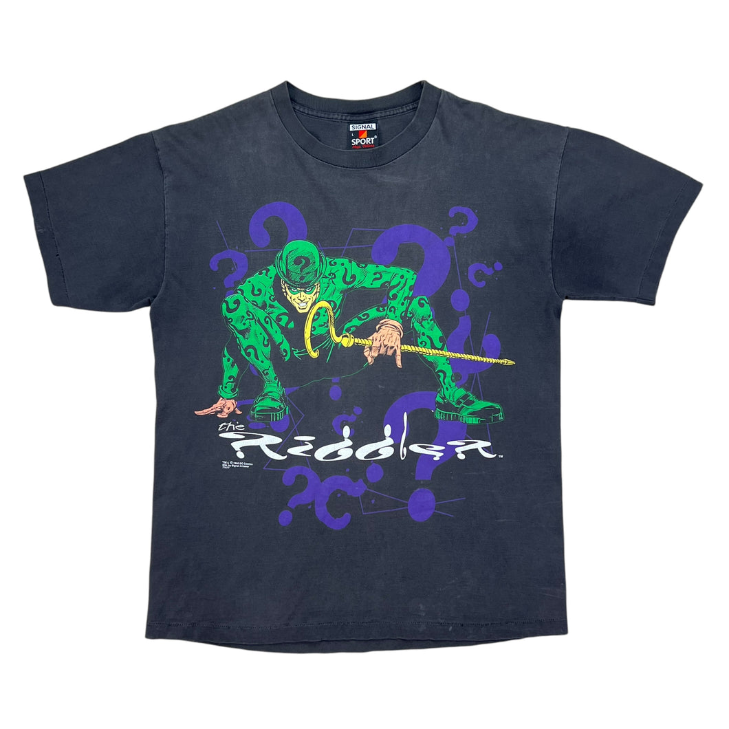 Vintage 1995 DC Comics The Riddler Riddle Me This Tee