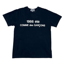 Load image into Gallery viewer, CDG 1986 Comme des Garçons Spell Out Tee
