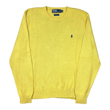 Load image into Gallery viewer, Polo Ralph Lauren Pastel Yellow Pullover Knit Pima Cotton Sweater
