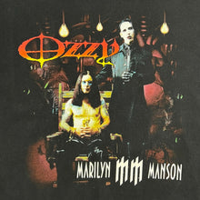 Load image into Gallery viewer, Vintage 2003 Ozzy Osbourne Marilyn Manson Ozzfest Tee
