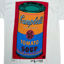 Load image into Gallery viewer, Vintage 1993 Andy Warhol Campbell’s Tomato Soup Art Tee
