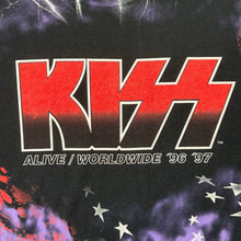 Load image into Gallery viewer, Vintage 1996 Kiss Alive Worldwide AOP Band Tee
