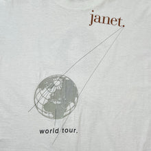 Load image into Gallery viewer, Vintage 1993 Janet Jackson 2nd Base World Tour Tee
