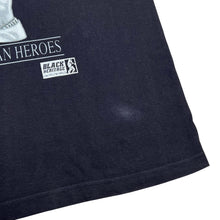 Load image into Gallery viewer, Vintage MLK Jr. Malcolm X African American Heroes Peace For All Tee

