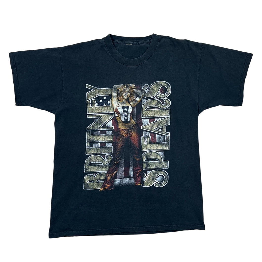 Vintage Britney Spears Oops I Did It Again Parking Lot Bootleg Tee